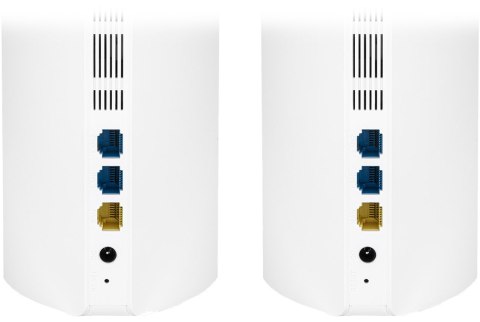 DOMOWY SYSTEM WI-FI RG-M18(2PACK) Wi-Fi 6, 2.4 GHz, 5 GHz, 547 Mb/s + 1201 Mb/s REYEE DOMOWY SYSTEM WI-FI RG-M18(2PACK) Wi-Fi 6, 2.4 GHz, 5 GHz, 547 Mb/s + 1201 Mb/s REYEE