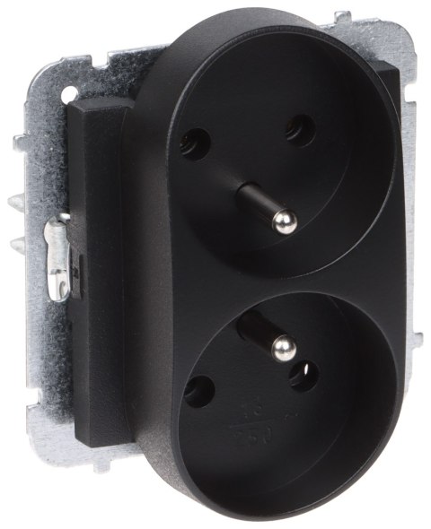 GNIAZDO PODWÓJNE SANTRA/4143-19/EPN 230 V 16 A Elektro-Plast GNIAZDO PODWÓJNE SANTRA/4143-19/EPN 230 V 16 A Elektro-Plast