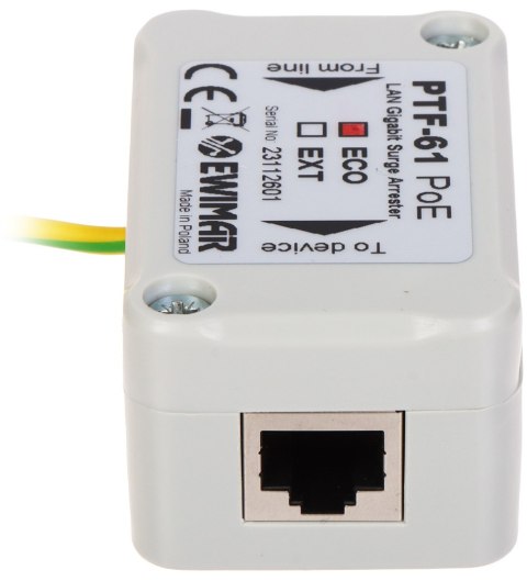 OGRANICZNIK PRZEPIĘĆ PTF-61-ECO/POE OGRANICZNIK PRZEPIĘĆ PTF-61-ECO/POE