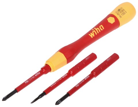 RĘKOJEŚĆ Z WYMIENNYMI BITAMI WH-SB/PACK-1/4/SLIMVARIO WIHA RĘKOJEŚĆ Z WYMIENNYMI BITAMI WH-SB/PACK-1/4/SLIMVARIO WIHA