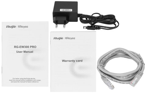 ROUTER RG-EW300PRO 2.4 GHz 300 Mb/s REYEE ROUTER RG-EW300PRO 2.4 GHz 300 Mb/s REYEE