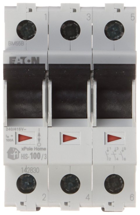 ROZŁĄCZNIK IZOLACYJNY HIS-100/3 TRÓJFAZOWY 100 A EATON ROZŁĄCZNIK IZOLACYJNY HIS-100/3 TRÓJFAZOWY 100 A EATON