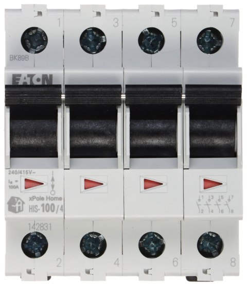 ROZŁĄCZNIK IZOLACYJNY HIS-100/4 TRÓJFAZOWY 100 A EATON ROZŁĄCZNIK IZOLACYJNY HIS-100/4 TRÓJFAZOWY 100 A EATON