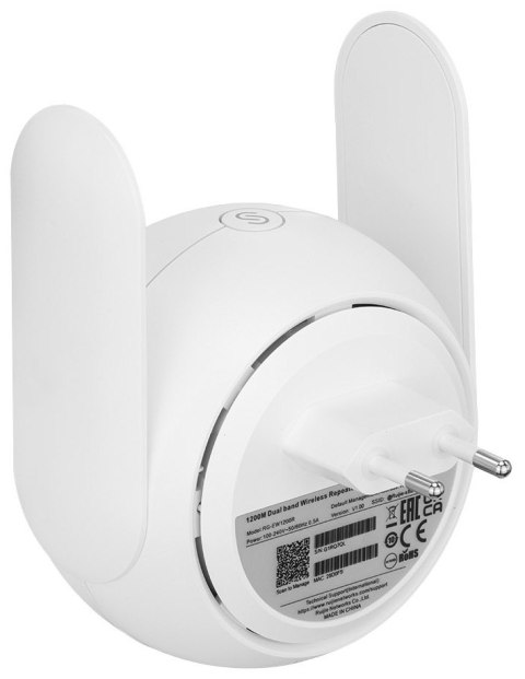 UNIWERSALNY WZMACNIACZ SIECI BEZPRZEWODOWEJ RG-EW1200R 2.4 GHz, 5 GHz REYEE UNIWERSALNY WZMACNIACZ SIECI BEZPRZEWODOWEJ RG-EW1200R 2.4 GHz, 5 GHz REYEE