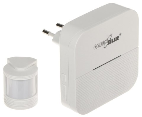 DZWONEK BEZPRZEWODOWY Z CZUJKĄ PIR GB-212 GreenBlue DZWONEK BEZPRZEWODOWY Z CZUJKĄ PIR GB-212 GreenBlue