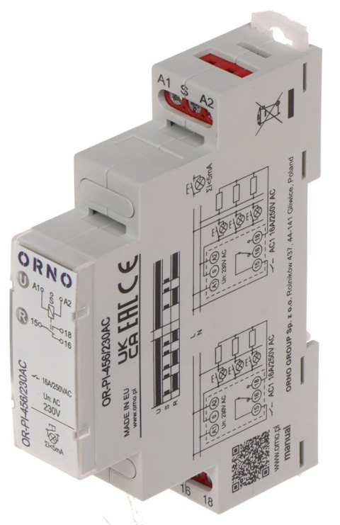 PRZEKAŹNIK OR-PI-456/230AC ORNO PRZEKAŹNIK OR-PI-456/230AC ORNO
