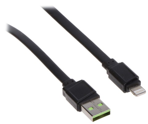 PRZEWÓD USB-A/LIGHTNING/0.25M-GC GCmatte 0.25 m Green Cell PRZEWÓD USB-A/LIGHTNING/0.25M-GC GCmatte 0.25 m Green Cell