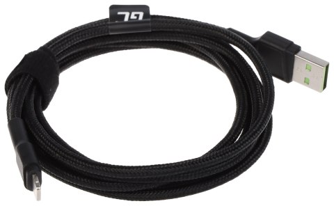 PRZEWÓD USB-A/LIGHTNING/2.0M-GC GC Ray 2 m Green Cell PRZEWÓD USB-A/LIGHTNING/2.0M-GC GC Ray 2 m Green Cell