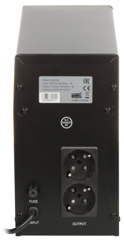 ZASILACZ UPS AT-UPS2000-LED 2000 VA EAST ZASILACZ UPS AT-UPS2000-LED 2000 VA EAST