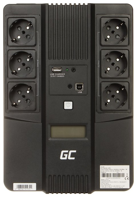 ZASILACZ UPS UPS06 600 VA Green Cell ZASILACZ UPS UPS06 600 VA Green Cell