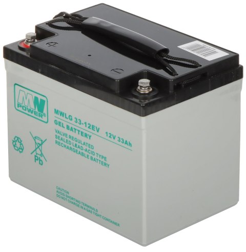 AKUMULATOR ŻELOWY 12V/33AH-MWLG MW Power AKUMULATOR ŻELOWY 12V/33AH-MWLG MW Power