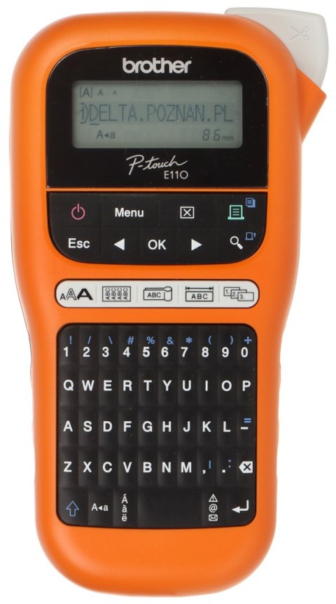 DRUKARKA ETYKIET PT-E110VP-PACK Brother DRUKARKA ETYKIET PT-E110VP-PACK Brother