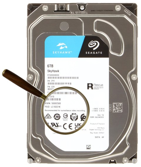 DYSK DO REJESTRATORA HDD-ST6000VX009 6TB 24/7 SkyHawk SEAGATE DYSK DO REJESTRATORA HDD-ST6000VX009 6TB 24/7 SkyHawk SEAGATE