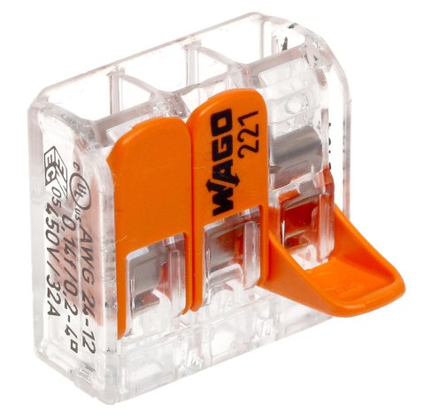 KOSTKA ELEKTRYCZNA WAGO-221-413*P50 KOSTKA ELEKTRYCZNA WAGO-221-413*P50