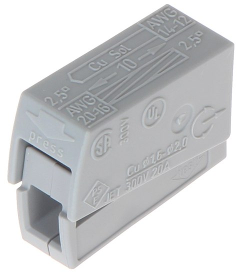 KOSTKA ELEKTRYCZNA WAGO-224-101*P100 KOSTKA ELEKTRYCZNA WAGO-224-101*P100