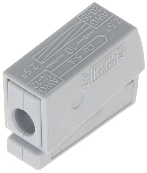 KOSTKA ELEKTRYCZNA WAGO-224-101*P100 KOSTKA ELEKTRYCZNA WAGO-224-101*P100