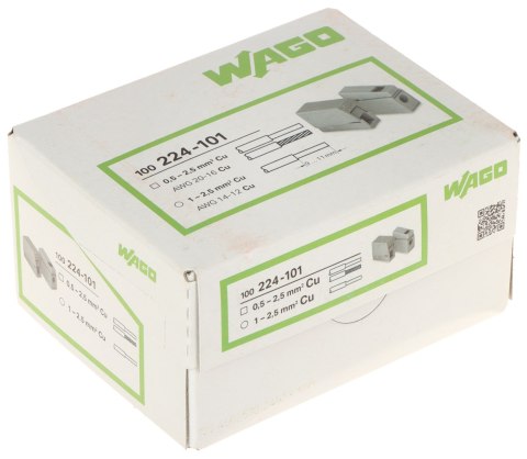 KOSTKA ELEKTRYCZNA WAGO-224-101*P100 KOSTKA ELEKTRYCZNA WAGO-224-101*P100