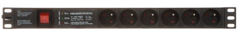 LISTWA ZASILAJĄCA PD-6/R-SPD-3L LISTWA ZASILAJĄCA PD-6/R-SPD-3L