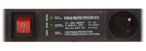 LISTWA ZASILAJĄCA PD-6/R-SPD-3L LISTWA ZASILAJĄCA PD-6/R-SPD-3L