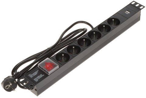 LISTWA ZASILAJĄCA PD-6/R-USB LISTWA ZASILAJĄCA PD-6/R-USB