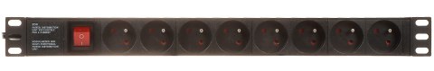 LISTWA ZASILAJĄCA PD-8/R-IEC 1.8 m LISTWA ZASILAJĄCA PD-8/R-IEC 1.8 m