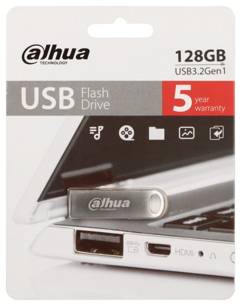 PENDRIVE USB-U106-30-128GB 128 GB USB 3.2 Gen 1 DAHUA PENDRIVE USB-U106-30-128GB 128 GB USB 3.2 Gen 1 DAHUA