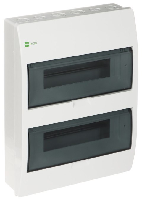 ROZDZIELNICA NATYNKOWA 24-MODUŁOWA ELEGANT-2X12/NT/W/EPN Elektro-Plast ROZDZIELNICA NATYNKOWA 24-MODUŁOWA ELEGANT-2X12/NT/W/EPN Elektro-Plast