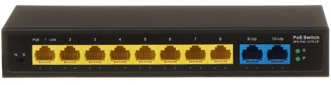 SWITCH POE GTX-A1-10-82-V2 8-PORTOWY SWITCH POE GTX-A1-10-82-V2 8-PORTOWY