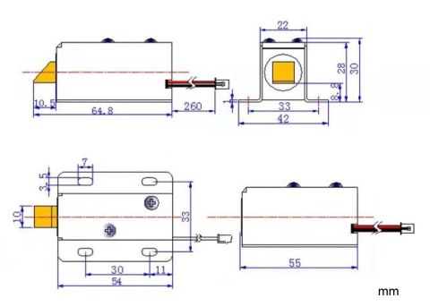ZACZEP ELEKTROMAGNETYCZNY SZAFKOWY ATLO-DT-L08 ZACZEP ELEKTROMAGNETYCZNY SZAFKOWY ATLO-DT-L08