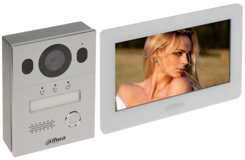 ZESTAW WIDEODOMOFONOWY KTX01(S) Wi-Fi / 2-Wire DAHUA ZESTAW WIDEODOMOFONOWY KTX01(S) Wi-Fi / 2-Wire DAHUA
