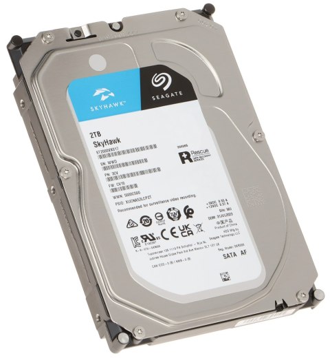 DYSK DO REJESTRATORA HDD-ST2000VX017 2TB 24/7 SkyHawk SEAGATE DYSK DO REJESTRATORA HDD-ST2000VX017 2TB 24/7 SkyHawk SEAGATE
