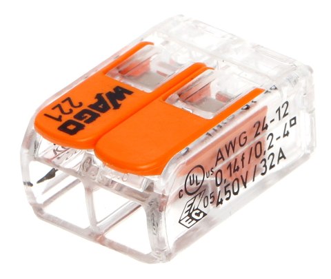 KOSTKA ELEKTRYCZNA WAGO-221-412*P6 KOSTKA ELEKTRYCZNA WAGO-221-412*P6