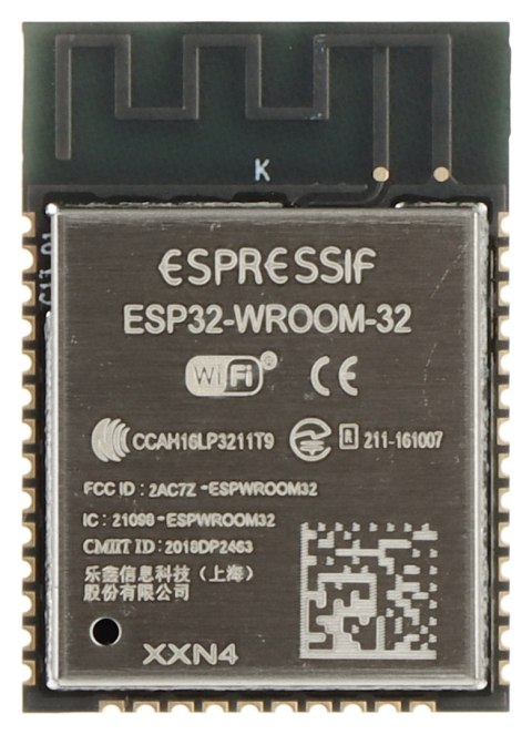MODUŁ WI-FI + BLUETOOTH + BLUETOOTH LE ESP-WROOM-32 Espressif MODUŁ WI-FI + BLUETOOTH + BLUETOOTH LE ESP-WROOM-32 Espressif