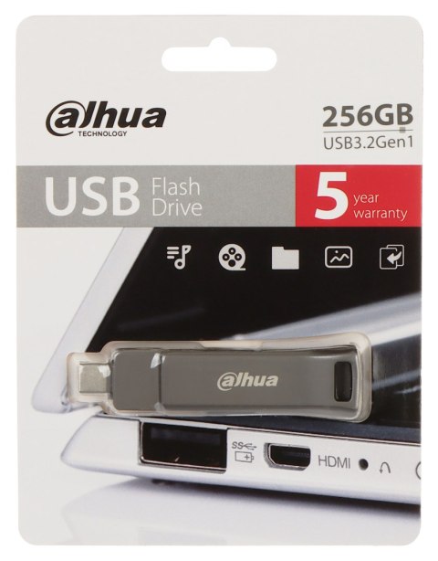 PENDRIVE USB-P629-32-256GB 256 GB USB 3.2 Gen 1 DAHUA PENDRIVE USB-P629-32-256GB 256 GB USB 3.2 Gen 1 DAHUA