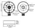 UCHWYT KAMERY DS-1280ZJ-DM8(BLACK) Hikvision