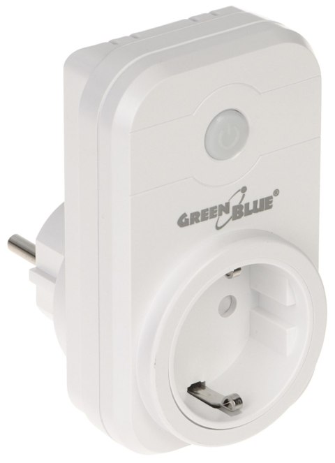 INTELIGENTNE GNIAZDO ELEKTRYCZNE GB-155G 2300 W GreenBlue INTELIGENTNE GNIAZDO ELEKTRYCZNE GB-155G 2300 W GreenBlue