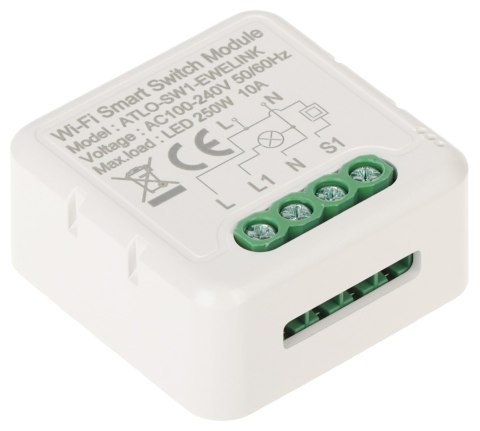 INTELIGENTNY STEROWNIK OŚWIETLENIA LED ATLO-SW1-EWELINK Wi-Fi, eWeLink INTELIGENTNY STEROWNIK OŚWIETLENIA LED ATLO-SW1-EWELINK Wi-Fi, eWeLink