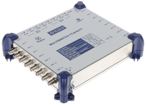 MULTISWITCH TT-9/16-FT-PREMU 9 WEJŚĆ / 16 WYJŚĆ PREMU TELMOR MULTISWITCH TT-9/16-FT-PREMU 9 WEJŚĆ / 16 WYJŚĆ PREMU TELMOR