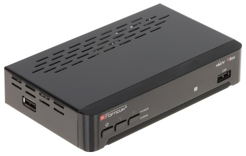 TUNER CYFROWY HD DVB-T/DVB-T2 T-BOX H.265/HEVC HbbTV OPTICUM TUNER CYFROWY HD DVB-T/DVB-T2 T-BOX H.265/HEVC HbbTV OPTICUM