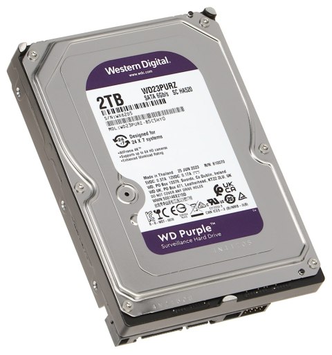 DYSK DO REJESTRATORA HDD-WD23PURZ 2TB 24/7 WESTERN DIGITAL DYSK DO REJESTRATORA HDD-WD23PURZ 2TB 24/7 WESTERN DIGITAL