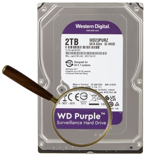 DYSK DO REJESTRATORA HDD-WD23PURZ 2TB 24/7 WESTERN DIGITAL DYSK DO REJESTRATORA HDD-WD23PURZ 2TB 24/7 WESTERN DIGITAL
