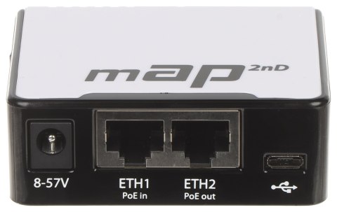PUNKT DOSTĘPOWY MAP-2ND mAP, 2.4 GHz 300 Mb/s MIKROTIK PUNKT DOSTĘPOWY MAP-2ND mAP, 2.4 GHz 300 Mb/s MIKROTIK
