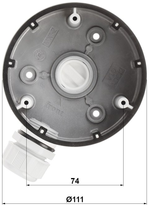UCHWYT KAMERY DS-1280ZJ-TR13 Hikvision UCHWYT KAMERY DS-1280ZJ-TR13 Hikvision
