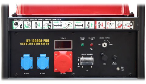 AGREGAT PRĄDOTWÓRCZY DY-10020A-PRO 10 kW SENCI Dynamo AGREGAT PRĄDOTWÓRCZY DY-10020A-PRO 10 kW SENCI Dynamo