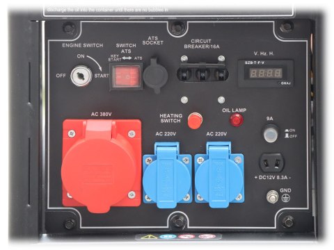 AGREGAT PRĄDOTWÓRCZY DY-10020DA-PRO 10 kW SENCI Dynamo AGREGAT PRĄDOTWÓRCZY DY-10020DA-PRO 10 kW SENCI Dynamo
