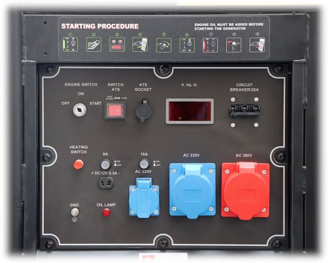 AGREGAT PRĄDOTWÓRCZY DY-18020DA-PRO 18 kW SENCI Dynamo AGREGAT PRĄDOTWÓRCZY DY-18020DA-PRO 18 kW SENCI Dynamo