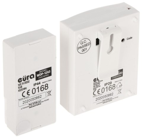 DZWONEK BEZPRZEWODOWY WDP-12A3 EURA DZWONEK BEZPRZEWODOWY WDP-12A3 EURA