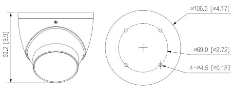 KAMERA AHD, HD-CVI, HD-TVI, PAL HAC-HDW1801T-IL-A-0280B-S2 - 8.3 Mpx 2.8 mm DAHUA KAMERA AHD, HD-CVI, HD-TVI, PAL HAC-HDW1801T-IL-A-0280B-S2 - 8.3 Mpx 2.8 mm DAHUA