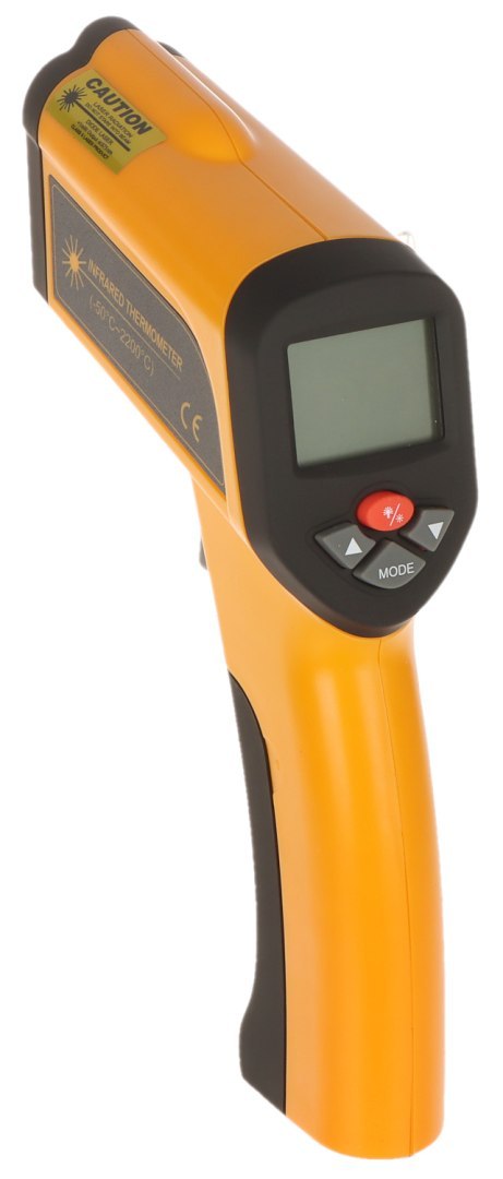 MIERNIK TEMPERATURY, PIROMETR HT-6889 -50 °C ... 2200 °C MIERNIK TEMPERATURY, PIROMETR HT-6889 -50 °C ... 2200 °C