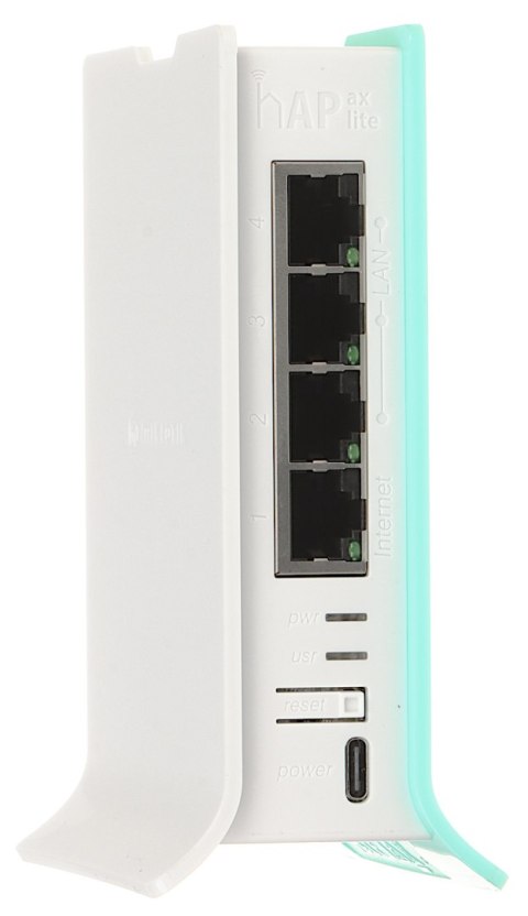 PUNKT DOSTĘPOWY RBL41G-2AXD hAP ax lite Wi-Fi 6 2.4 GHz 574 Mb/s MIKROTIK PUNKT DOSTĘPOWY RBL41G-2AXD hAP ax lite Wi-Fi 6 2.4 GHz 574 Mb/s MIKROTIK